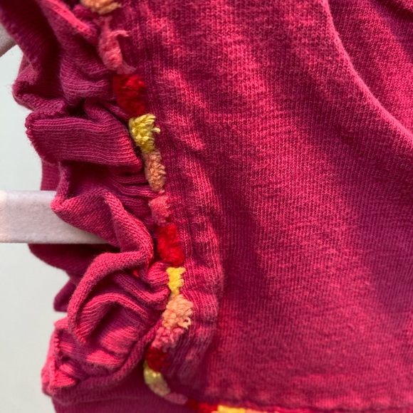 Tea Collection Pink Ruffle Bodysuit - Picture 6 of 15